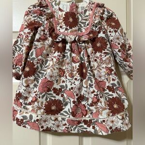 SOLD Corduroy Floral Dress
